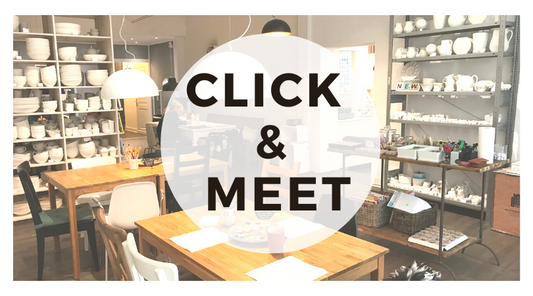 Klick & Meet - Termin reservieren und direkt bei uns in Die POTTEERY einkaufen