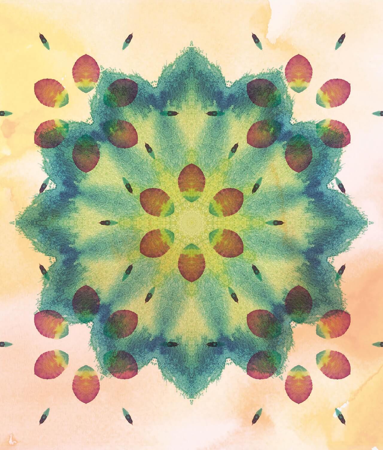 EMF Malbuch Inside Out Mandala