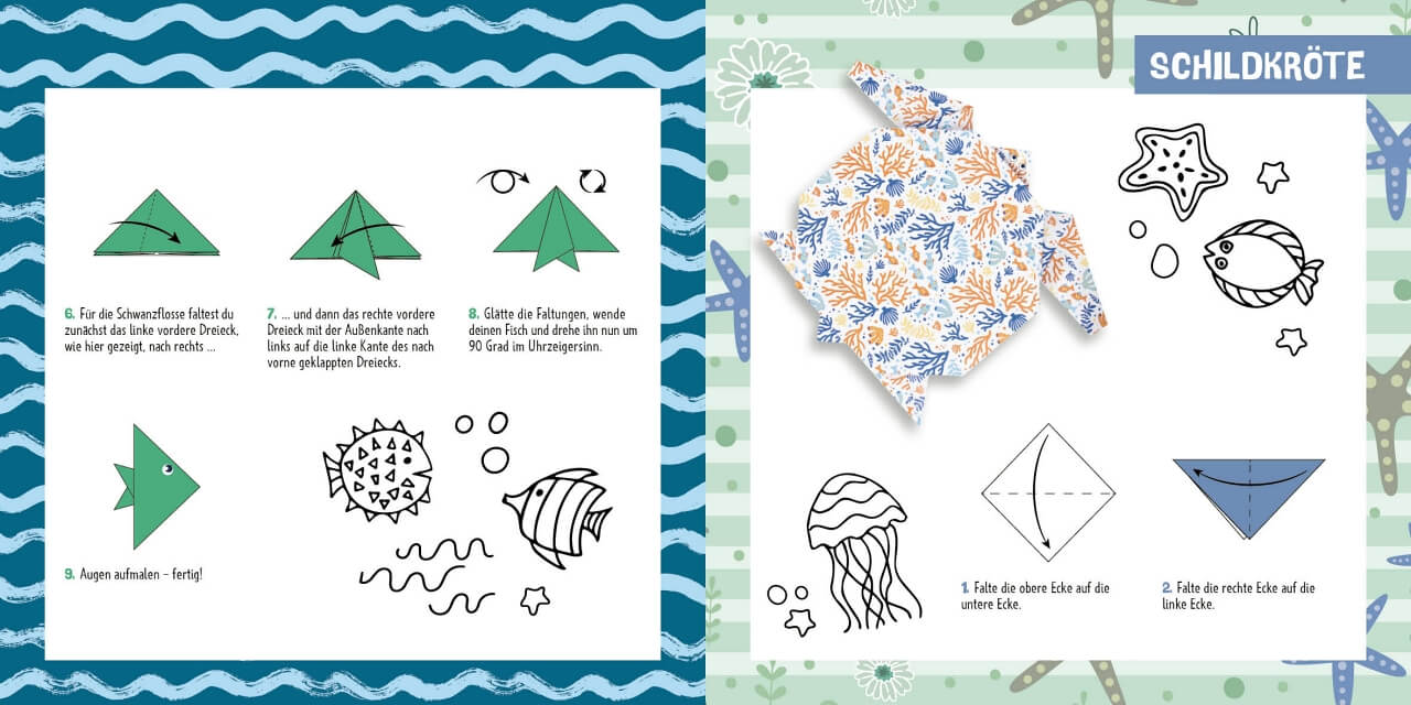 EMF 88x Origami Kids Unter Wasser