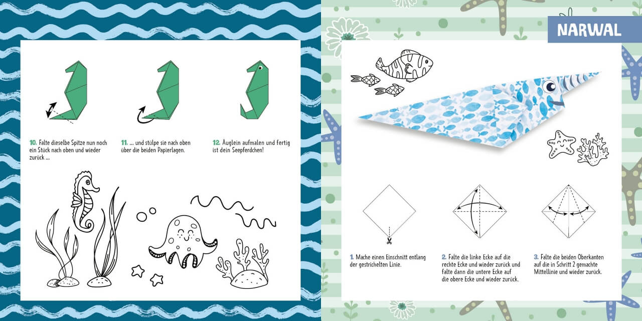 EMF 88x Origami Kids Unter Wasser