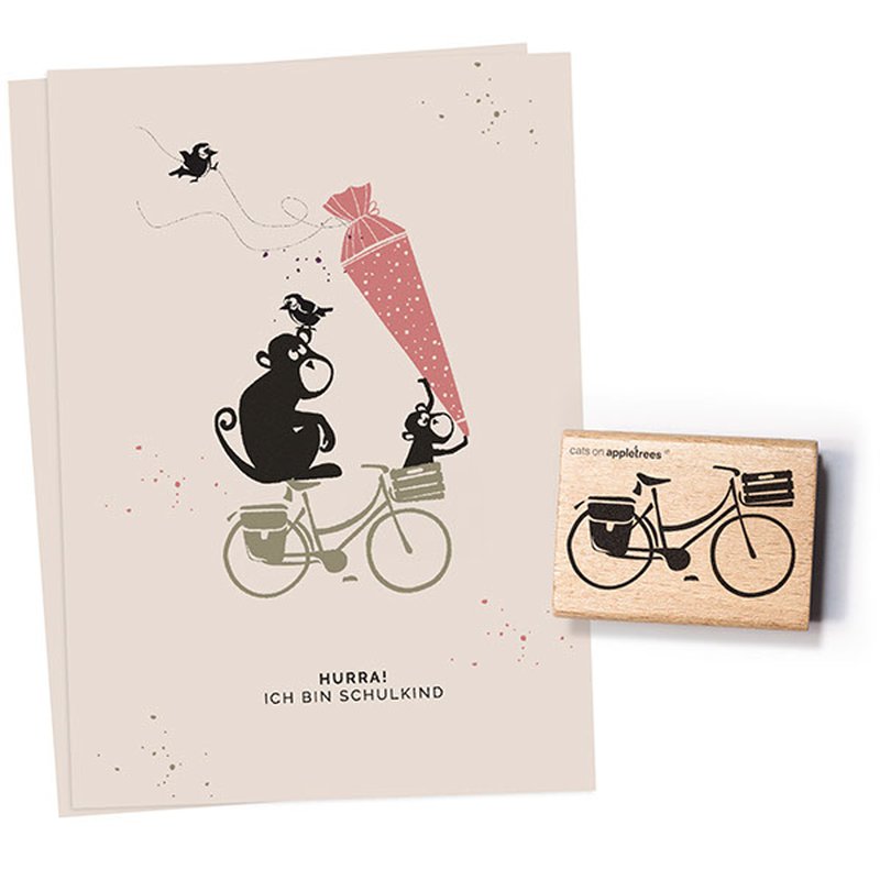 Stempel Fahrrad 2 - Hollandrad