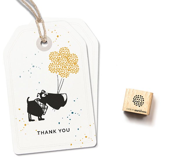 cats on appletrees Ministempel Blüte 19