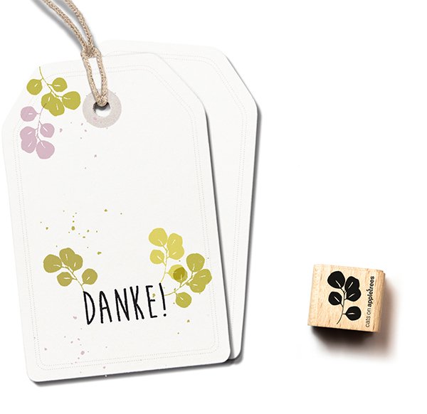 cats on appletrees Ministempel Eukalyptus 1