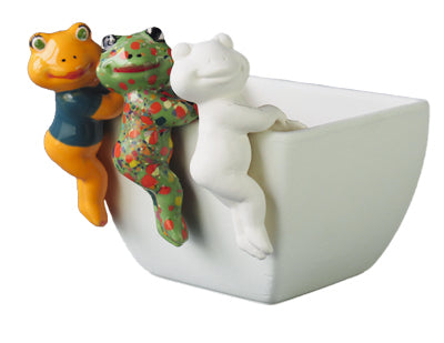 Randfigur: Hängender Frosch