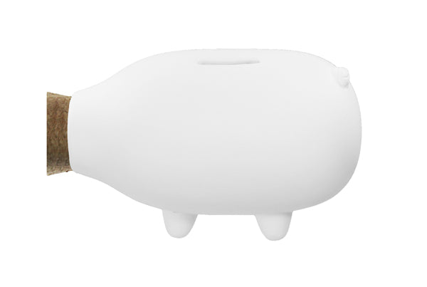 Sparschwein mit Stoppelmaul