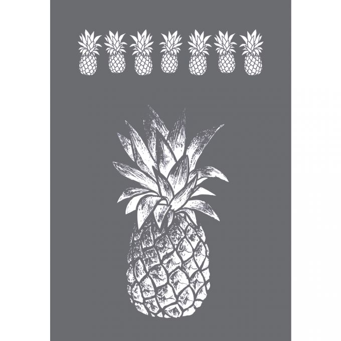 Siebdruck-Schablone Ananas A4