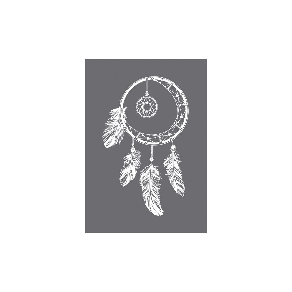 Siebdruck-Schablone Dream on