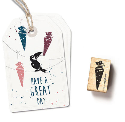 cats on appletrees Stempel Kleine Zuckertüte