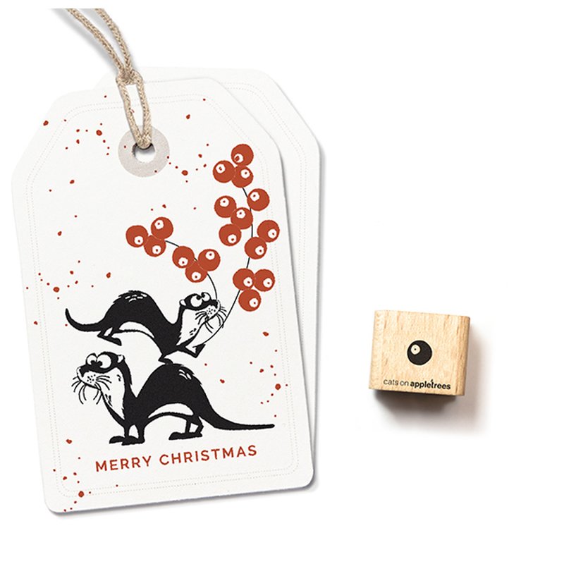 cats on appletrees Ministempel Beere