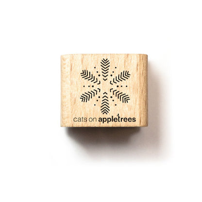Ministempel Schneeflocke 1