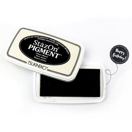 StazOn Pigment Piano Black