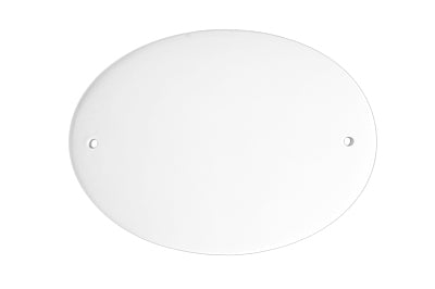 Türschild oval